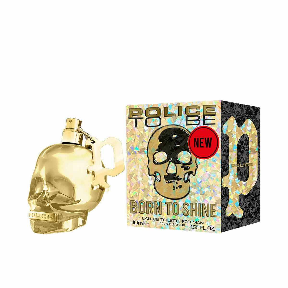 Men's Perfume Police To Be Born To Shine For Man EDT 40 ml-0