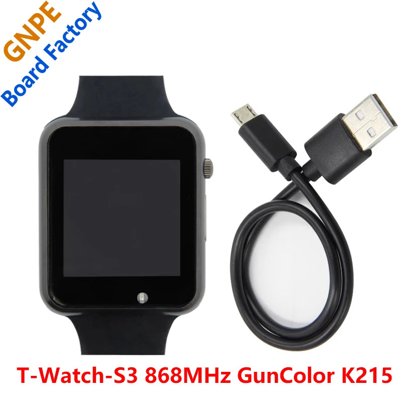T Watch S3  ESP32 S3 1.54 inch LCD touchscreen display BMA423 Sensor MAX98357A SX1262 Low Power LoRa 433/868/915MHz LILYGO
