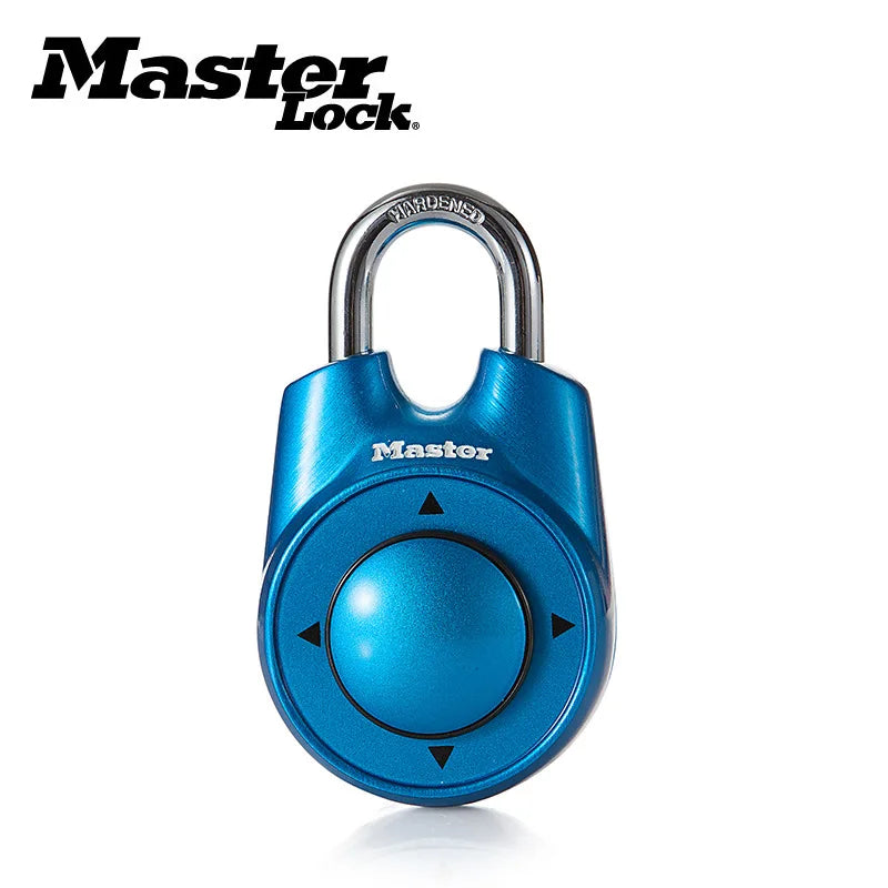 Master Lock 1500ID Portable Padlock Arrow Combination Directional Password Padlock Gym School Health Security Locker Door Lock