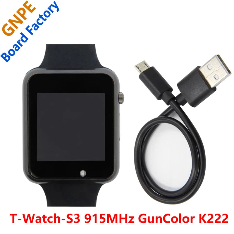 T Watch S3  ESP32 S3 1.54 inch LCD touchscreen display BMA423 Sensor MAX98357A SX1262 Low Power LoRa 433/868/915MHz LILYGO